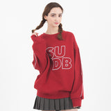 BIG EMBRO LINE SWEAT SHIRT_strawberry (6546823282806)