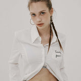 セミチップボタンシャツ/SEMI TIP BUTTON SHIRT