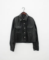 ライトレザージャケット / Light leather jacket (3color)