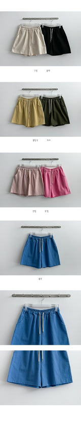 ハクバイオウォッシングコットンベンダブルショーツ / Haku bio washing cotton bendable shorts