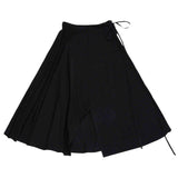 Claire shirring long skirt (6684264464502)