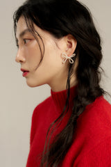 pearl navi earring - white