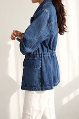 ローズデニムジャケット / ROSE DENIM JK / STRING JACKET