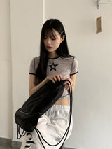 ベンチラインスコッチナイロンメッシュブラックバックパック / Benchline Scotch Nylon Mesh Black Backpack