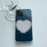 Heart - Pink Fluffy Phone Case