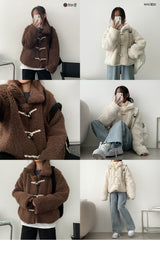[Quilted!] Tero collar wool tteokbokki jacket