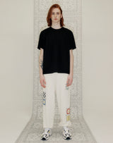 YELLOW TAP REGULAR FIT T-SHIRT BLACK (6691420307574)