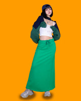 スニーカークロップスウェット＋スリーブレスセット / sneakert crop mtm + sleeveless set (2color)