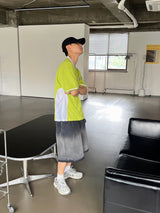 スタップバミューダデニムパンツ
