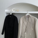 アワーダブルロングコート / ASCLO Our Double Long Coat (2color) (6627425845366)