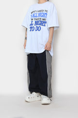 ツートーンカラードストリングパンツ / two-tone colored string pants