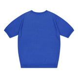トライバルロゴ半袖ニット / TRIBAL LOGO HALF KNIT