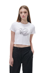 ハートTシャツ/HEART T-SHIRT