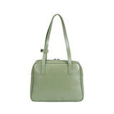 トラペゾイドミドルショルダーバッグ / Trapezoid Middle Shoulder Bag (mint)