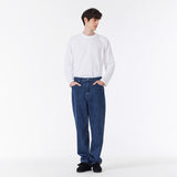 Signature Stud Regular Fit Denim Pants Dark Indigo