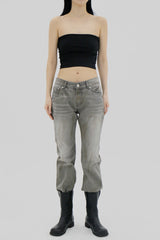 スリムベーシックチューブトップ / Slim Basic Tube Top (4color)