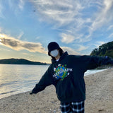 スマイルアースフーディー / paragraph 21f/w Smile earth hood 3color (6611352322166)