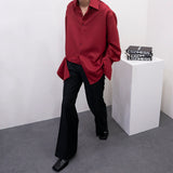 ラインブーツカットスラックス/[Unisex] Line Bootcut Slacks (2 colors)