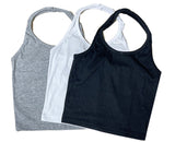 ホルターネックバックレスレイヤードスリーブレス / Halter neck Backless Layered Sleeveless