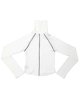 Piping Turtleneck T-shirts(WH)