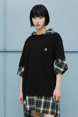 U LOGO POCKET TEE [BLACK] (6552892506230)