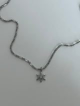 スノーフレークネックレス / Snowflake necklace