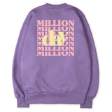 ミリオングリッドスウェットシャツ/MILLION GRID SWEATSHIRT
