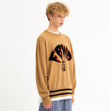 パンキングドッグニットセーター/PUKING DOG KNIT SWEATER (BEIGE)
