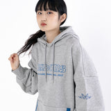 21 BASIC LOGO HOODIE [Gray] (6550289088630)
