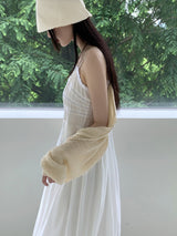夏 ベーシック ストリング リボン クロップド ボレロ カーディガン/[6 colors] Honey Summer Basic String Ribbon Cropped Bolero Cardigan