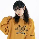 21 BUTTERFLY SWEATSHIRT[2Color] (6550327132278)