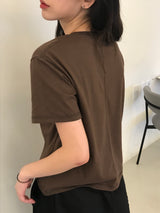 バックスティッチTシャツ