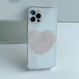 Heart - Pink Fluffy Phone Case