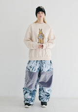 ビッグベアラビットクルーネック / BSR2223FWPO031 BIG BEAR RABBIT CREWNECK CREAM