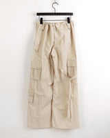 Gento mini pocket string nylon cargo pants