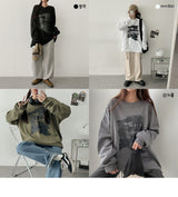 プリティースウェット長袖Tシャツ