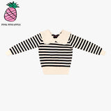 ラッフルカラーセーター/RUFFLE COLLAR SWEATER
