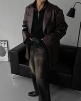 CH Damage Leather Jacket (2 colors)