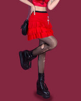 スターポイントレーススカート / star point lace skirt (underpants/2color)