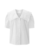 ダブルフリルブラウス / Double frill blouse - White
