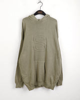 Gerber S overfit one-piece hooded knit