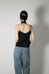 シルクスカーフスリーブレスセット / Silk Scarf sleeveless Set (2color)