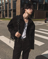 サークルブーツカットズボン/Circle bootcut trousers