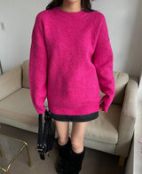 (UNISEX) ベチンウールオーバーニット