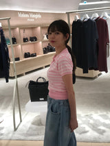 Marshmallow stripe knit 