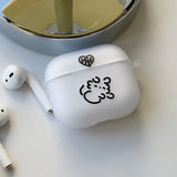Black - DDong Gangazi AirPods Case_matt