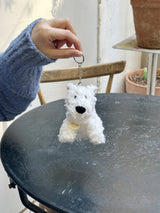 Cosymosy West Terrier Keyring