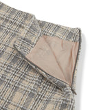 Tweed Set-up Mini Skirt [GREY] (6618879524982)
