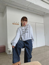ダイヤモンドデニムパンツ / no.3014 Diamond Denim Pants