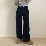 ナッピングエンブロイダリー2WAYジョガーパンツ / [Bellied made] napping embroidery two-way jogger pants